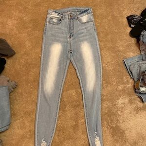 Light Blue Skinny Jeans